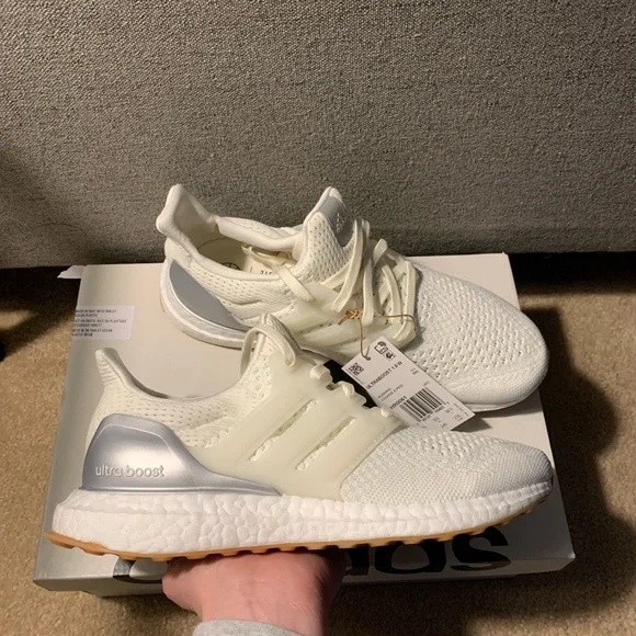 adidas UltraBOOST 1.0 DNA Off White Gum Sole - Picture 8 of 9